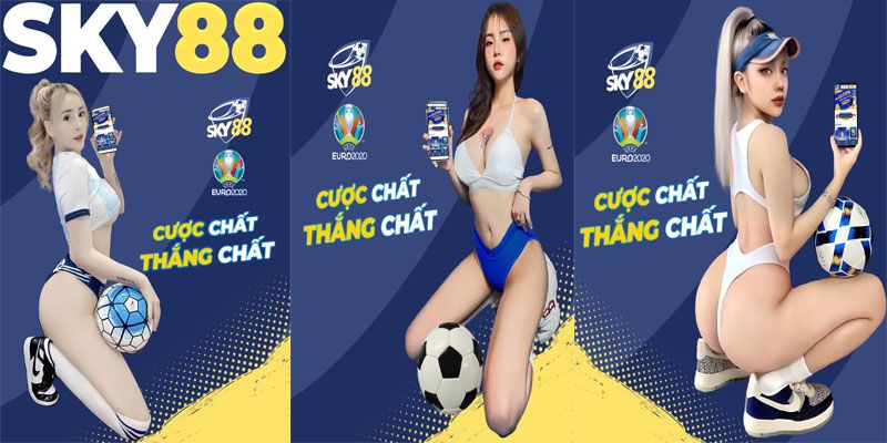 Dàn mỹ nữ SKY88 cháy cùng EURO 2021 với loạt ảnh sexy cuốn hút